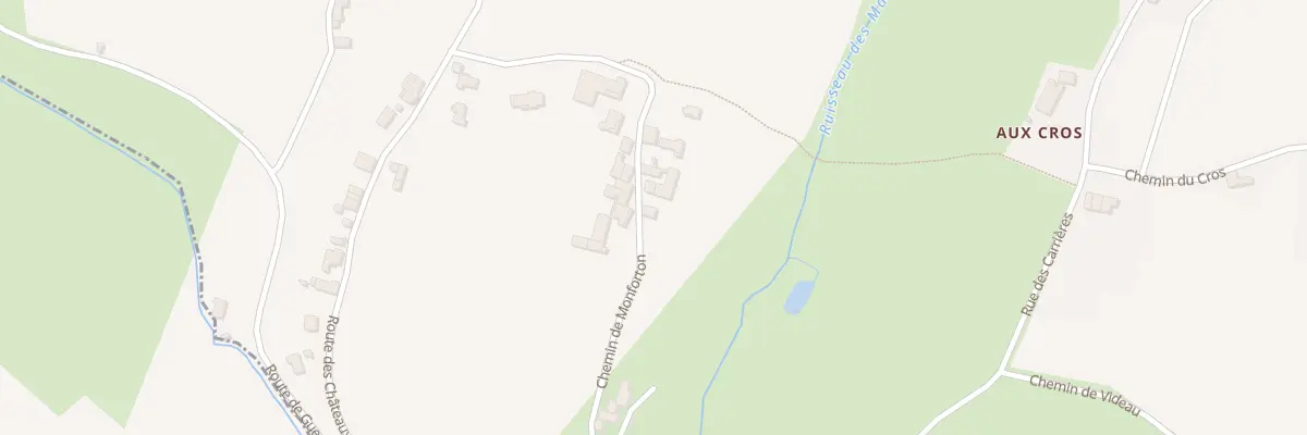 Plan du 280 Monforton à Tauriac