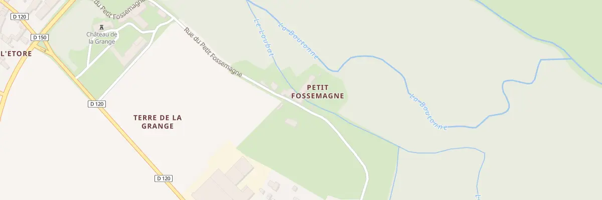Plan du 623 Rue du Petit Fossemagne à Saint-Jean-d’Angély
