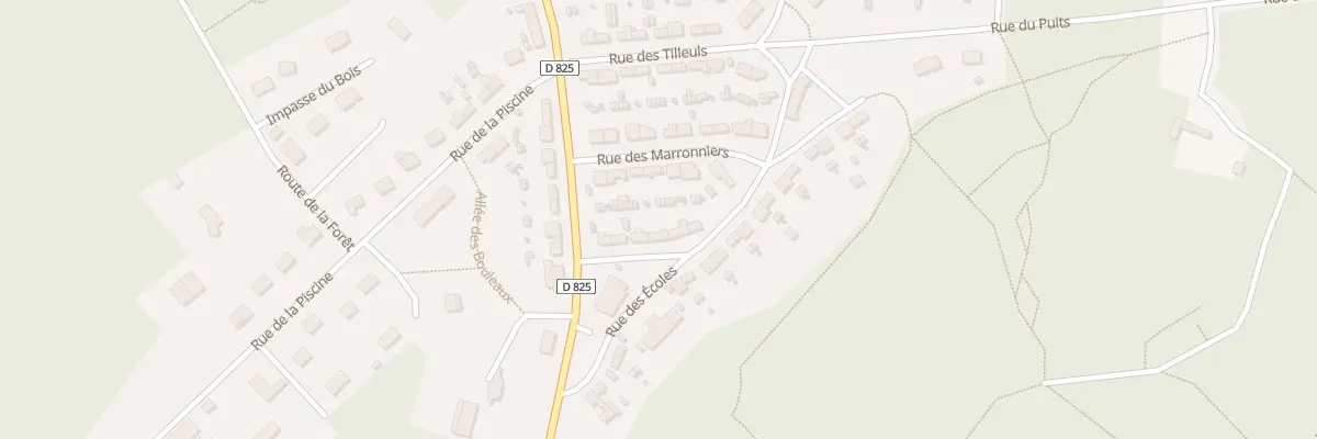 Plan du 7 Rue des Écoles à La Ferrière-aux-Étangs
