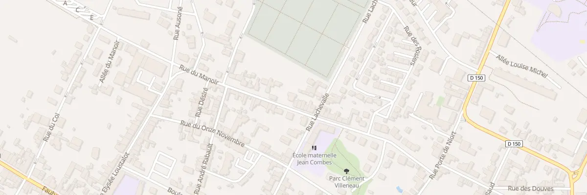 Plan du 44 Rue du Manoir à Saint-Jean-d’Angély
