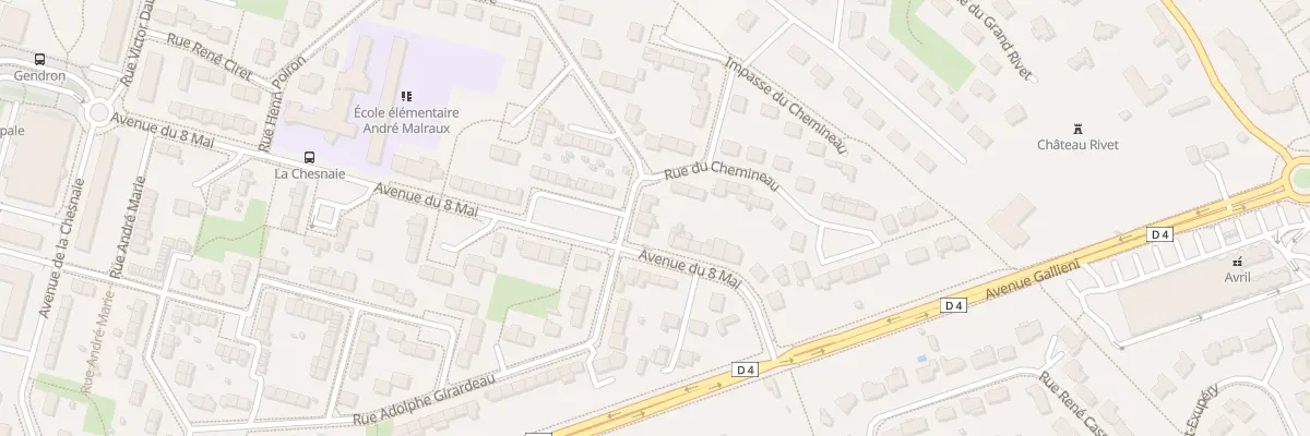 Plan du 4 Rue du 11 Novembre aux Ponts-de-Cé