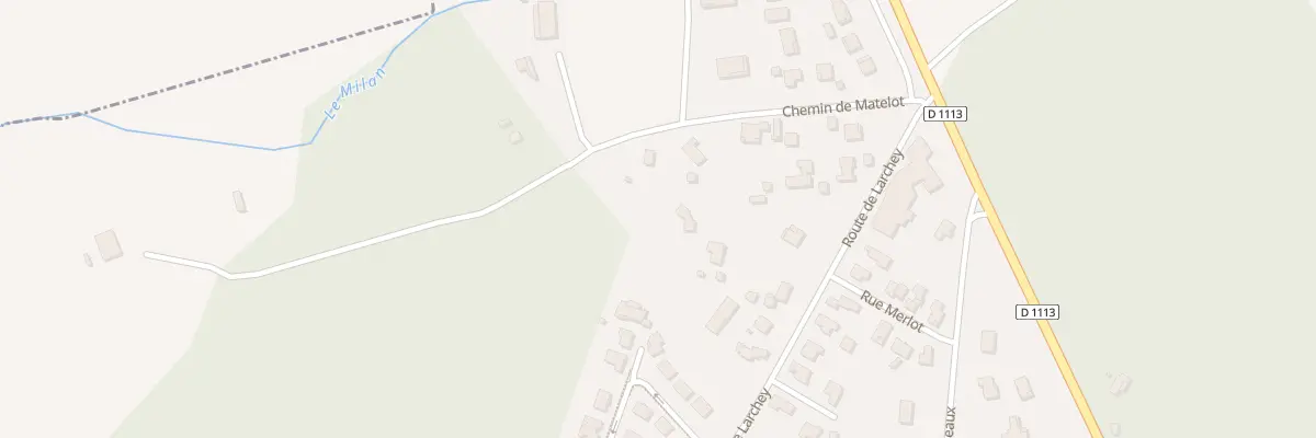 Plan du 3B Rte de Larchey à Saint-Médard-d’Eyrans