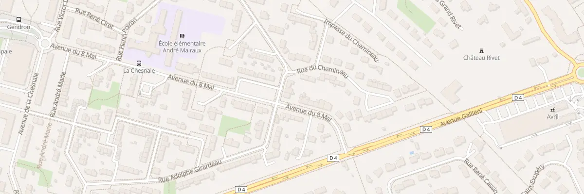 Plan du 2 Rue du 11 Novembre aux Ponts-de-Cé