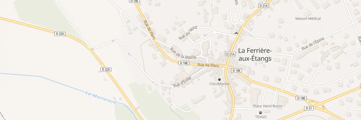Plan du 26 Rue de Flers à La Ferrière-aux-Étangs