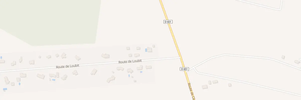 Plan du 80 Rte de Loubit à Uchacq-et-Parentis