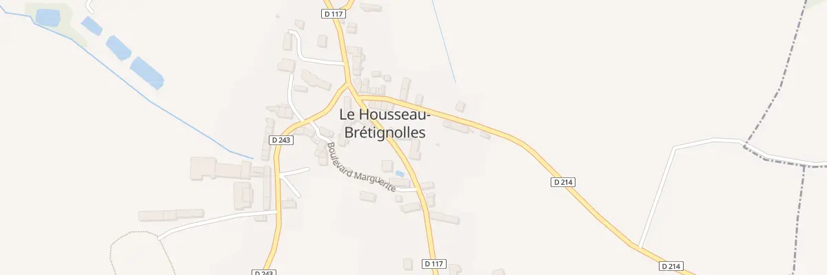 Plan du 34 Rue de Normandie - Le Housseau au Housseau-Brétignolles