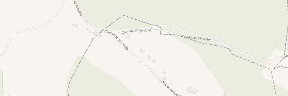 Plan du 34 Che de la Basse Ville à Bouillon