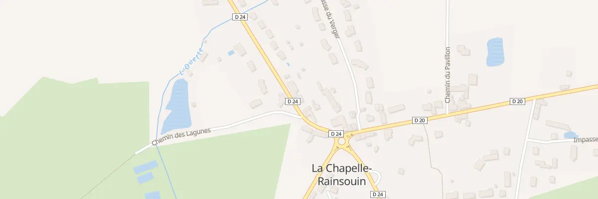 Plan du 10 Rue de Normandie à La Chapelle-Rainsouin