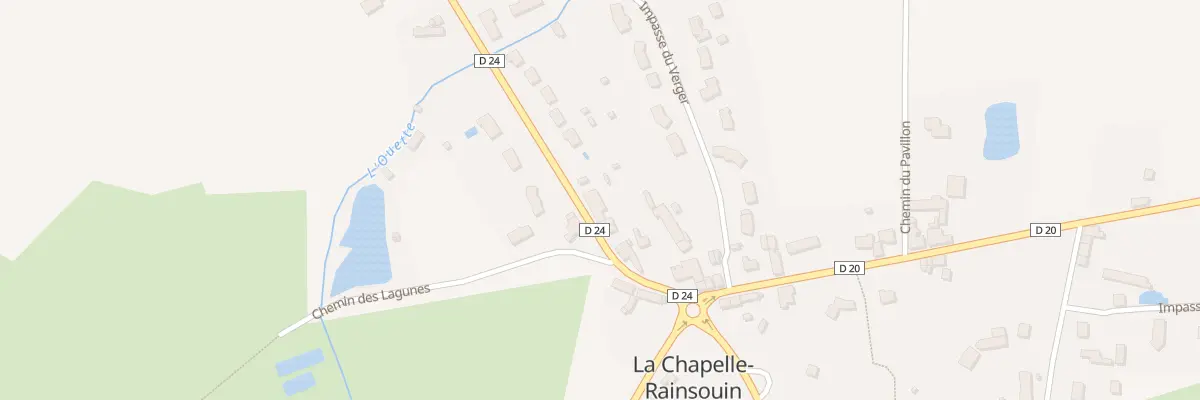 Plan du 12 Rue de Normandie à La Chapelle-Rainsouin