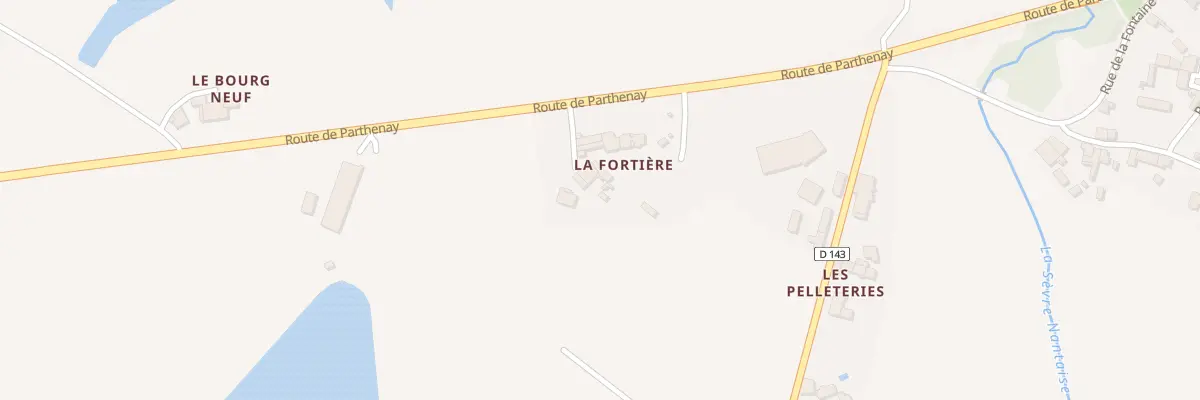 Plan du 5354 La Fortière à Vernoux-en-Gâtine
