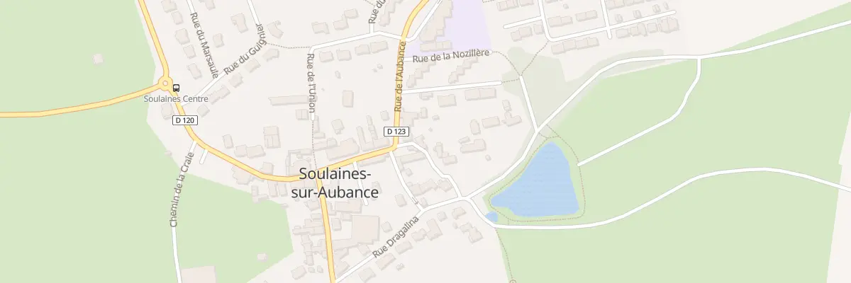 Plan du 1B Pas Lavoir à Soulaines-sur-Aubance