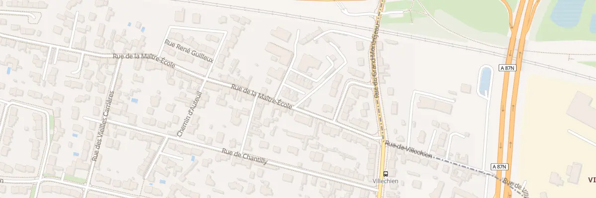 Plan du 65B Rue de la Maître École à Angers
