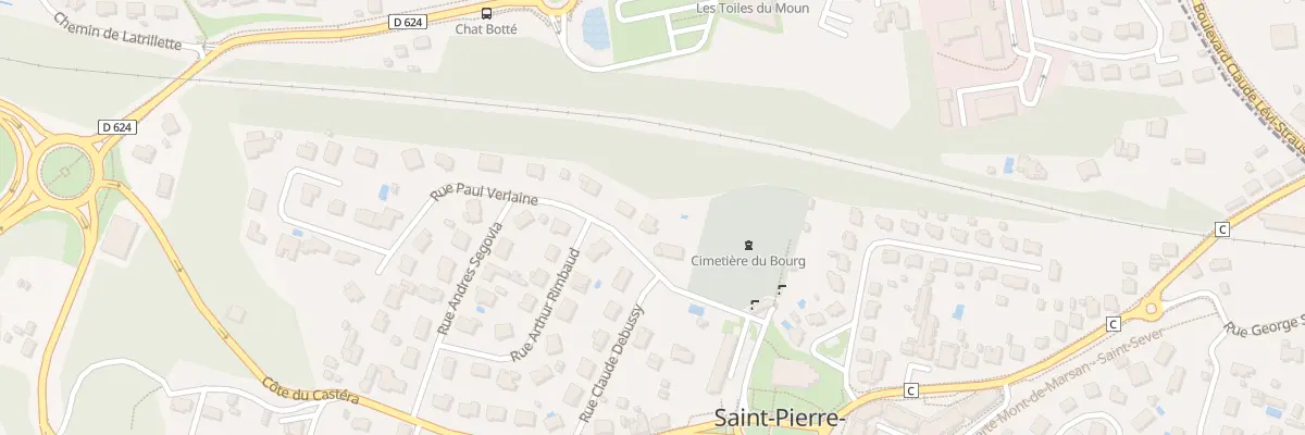 Plan du 2B Rue Paul Verlaine à Saint-Pierre-du-Mont