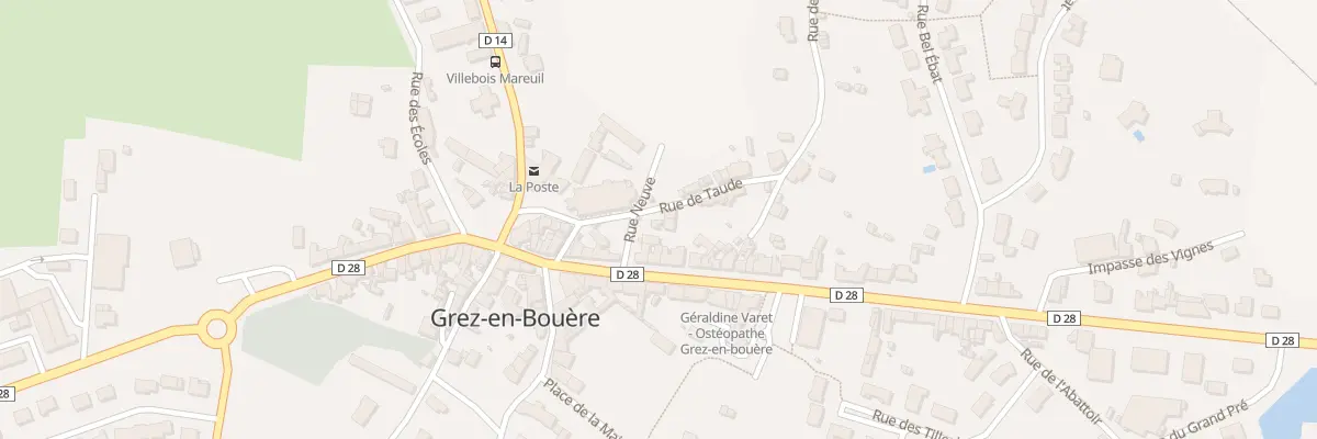 Plan du 10 Rue de Taude à Grez-en-Bouère
