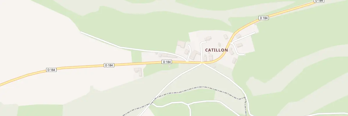 Plan du 14 Catillon à Saint-Lambert