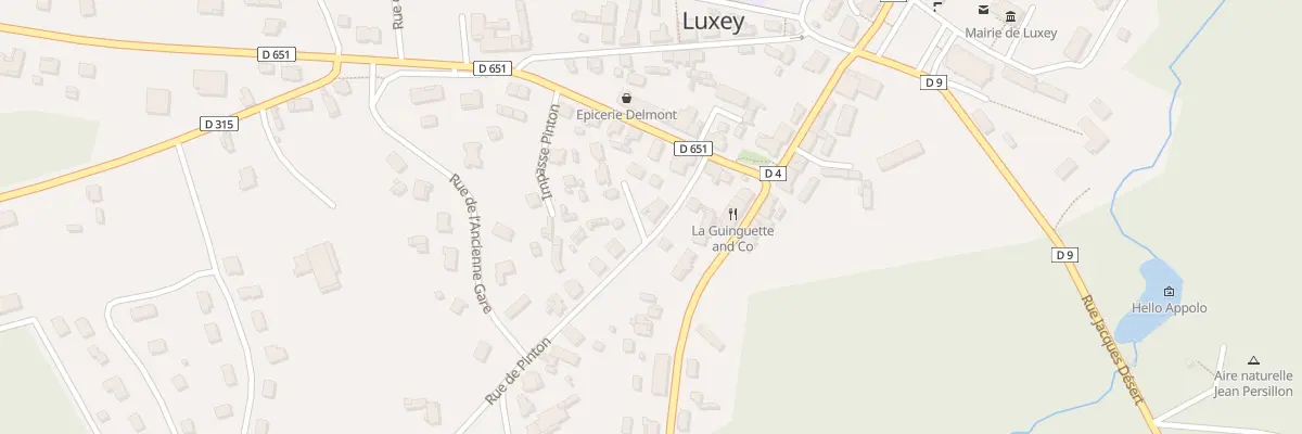 Plan du 58 Rue de Pinton à Luxey