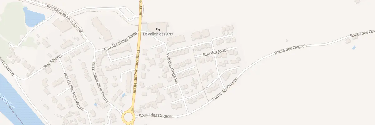 Plan du 11 Rue des Goganes à Écouflant