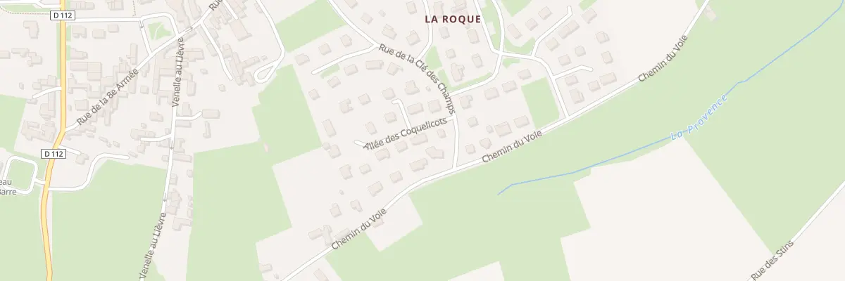 Plan du 3 All des Coquelicots à Ver-sur-Mer
