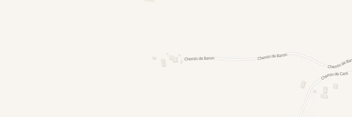 Plan du 434 Che de Baron à Montsoué