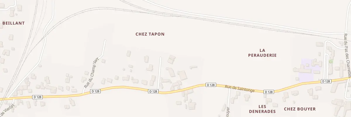 Plan du 2 Imp Louise Michel à Saint-Sever-de-Saintonge