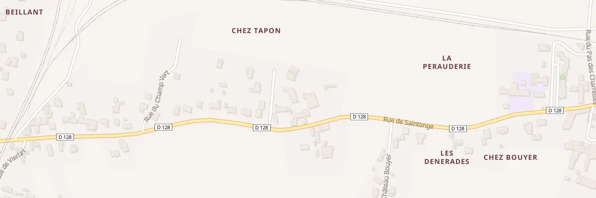 Plan du 45B Rue de Saintonge à La Clisse
