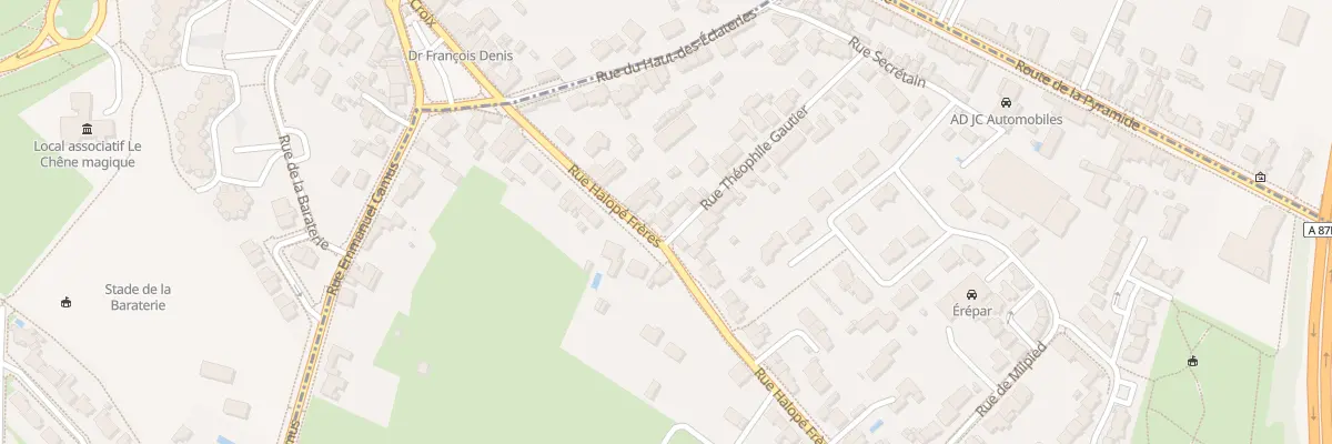 Plan du 64 Rue Halopé Frères aux Ponts-de-Cé
