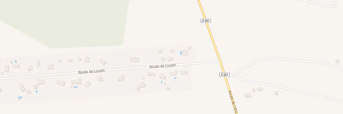 Plan du 140 Rte de Loubit à Uchacq-et-Parentis