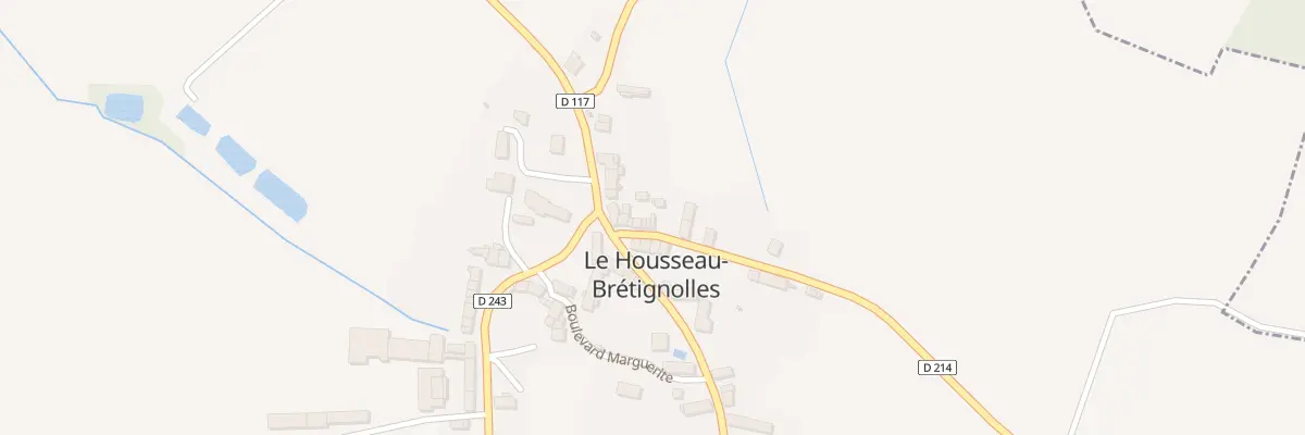 Plan du 3 Rue des Bois - Le Housseau au Housseau-Brétignolles