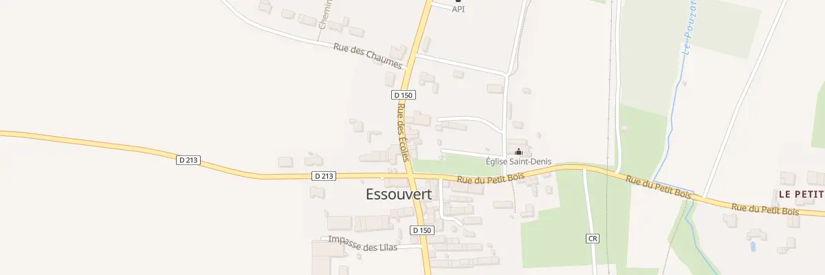 Plan du 6B Rue des Ecoles à Essouvert