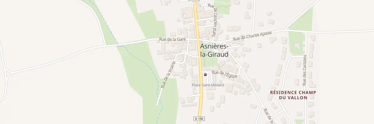 Plan du 9 Imp de la Poste à Asnières-la-Giraud