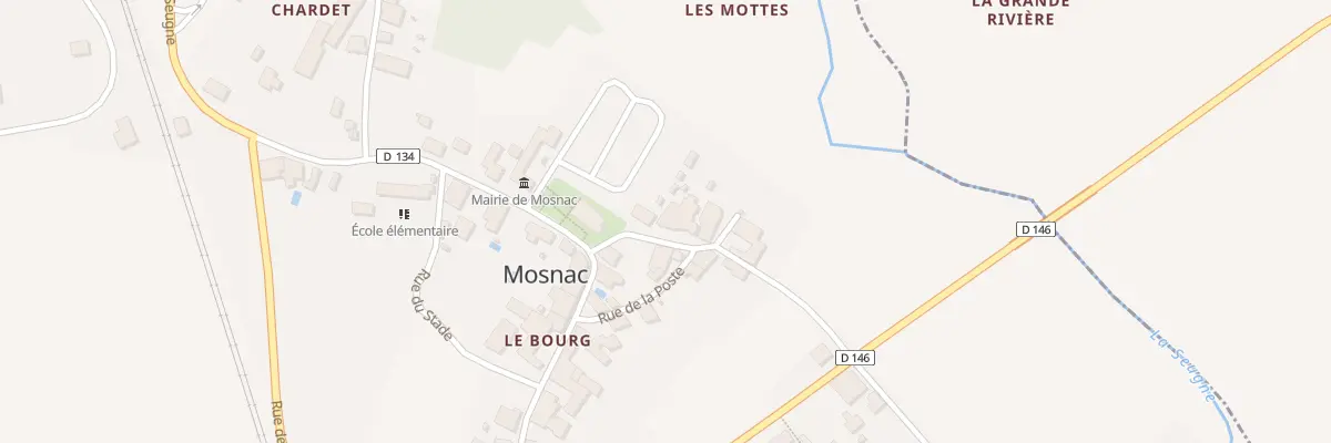 Plan du 4 Rue de l’Église à Mosnac