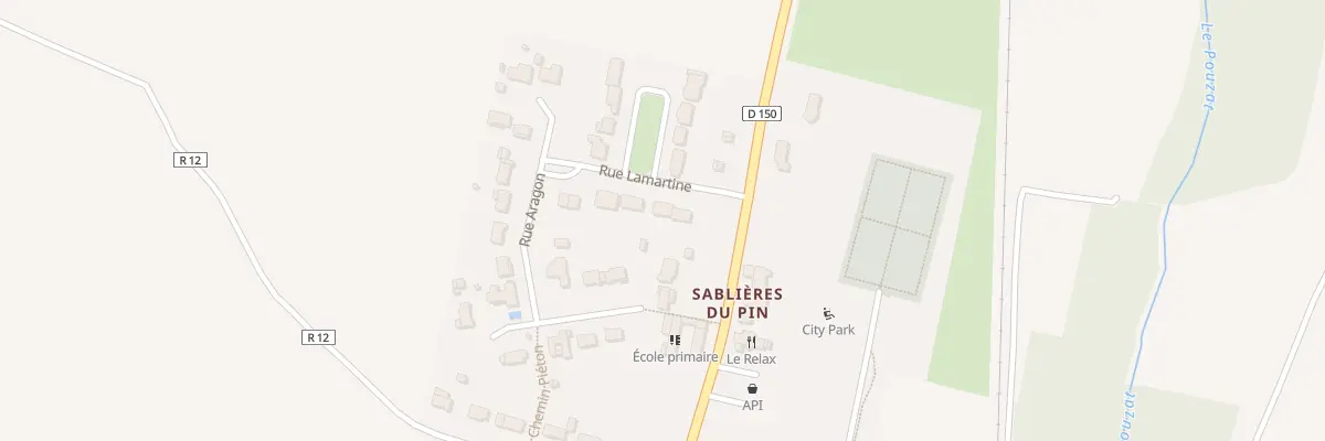 Plan du 5 Rue Lamartine à Essouvert