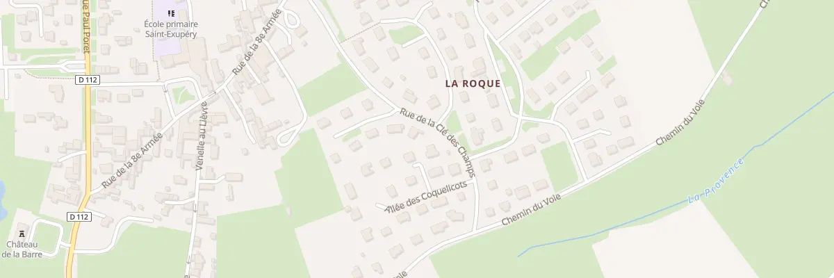 Plan du 6 Rue de la Clé des Champs à Ver-sur-Mer