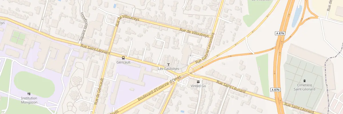Plan du 353 Rue Saint-Léonard à Angers