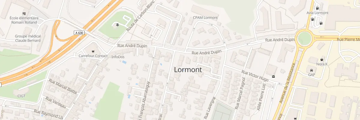 Plan du 61 Rue Georges Vitrac à Lormont