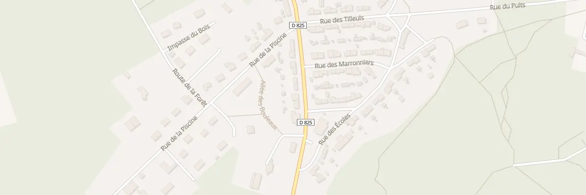 Plan du 9129 Rue de Champsecret à La Ferrière-aux-Étangs