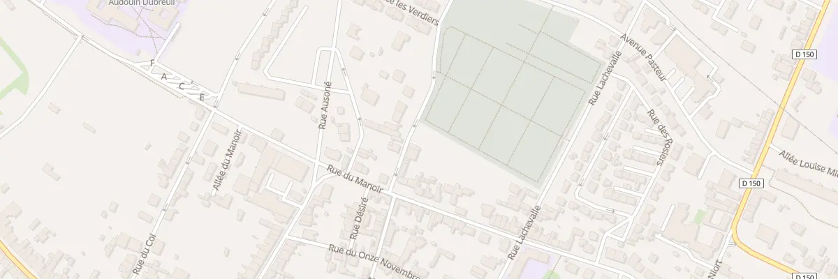 Plan du 18 Che des Protestants à Saint-Jean-d’Angély
