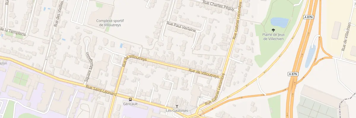 Plan du 49 Rue de Villoutreys à Angers