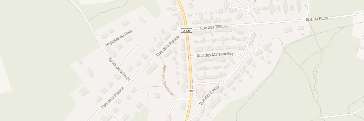 Plan du 9132 Rue de Champsecret à La Ferrière-aux-Étangs