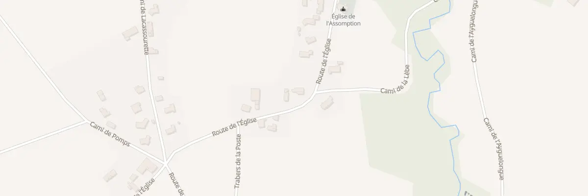 Plan du 5331 Rte de l’Eglise à Géus-d’Arzacq