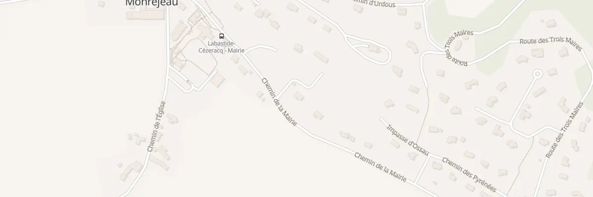 Plan du 345 Che de la Mairie à Labastide-Monréjeau