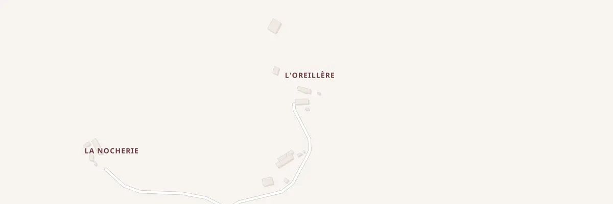 Plan du 2 L Oreillere à Montreuil-Poulay