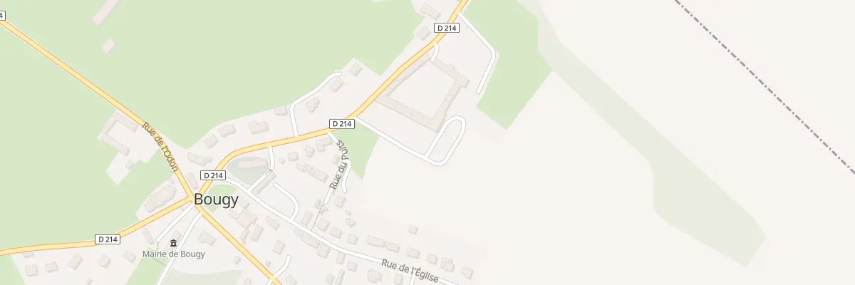 Plan du 4B Rue du Château à Bougy