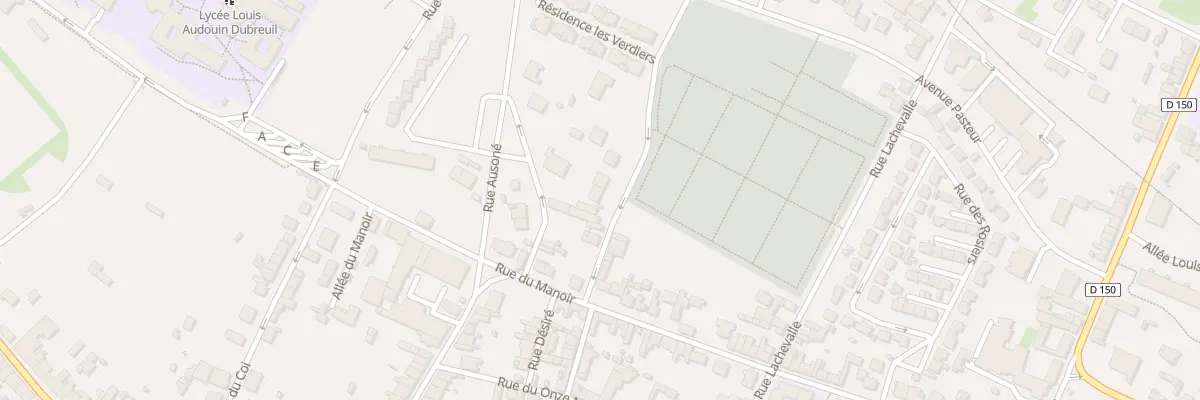 Plan du 11 Che des Protestants à Saint-Jean-d’Angély