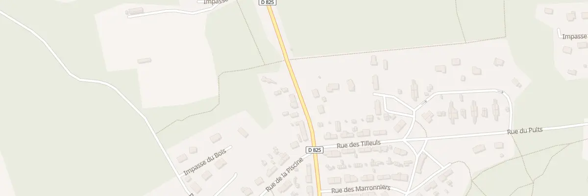 Plan du 9245 Rue de Champsecret à La Ferrière-aux-Étangs