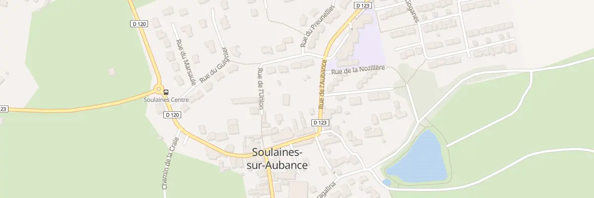 Plan du 21 Rue de l’Aubance à Soulaines-sur-Aubance