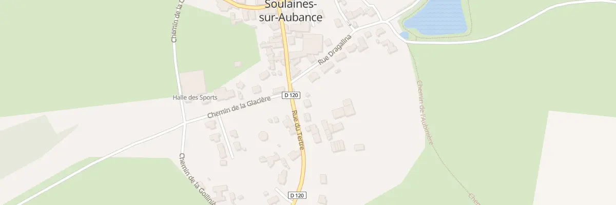 Plan du 1 Rue du Tertre à Soulaines-sur-Aubance