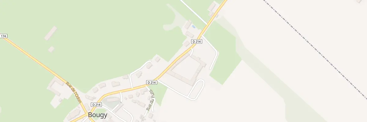 Plan du 6 Rue du Château à Bougy