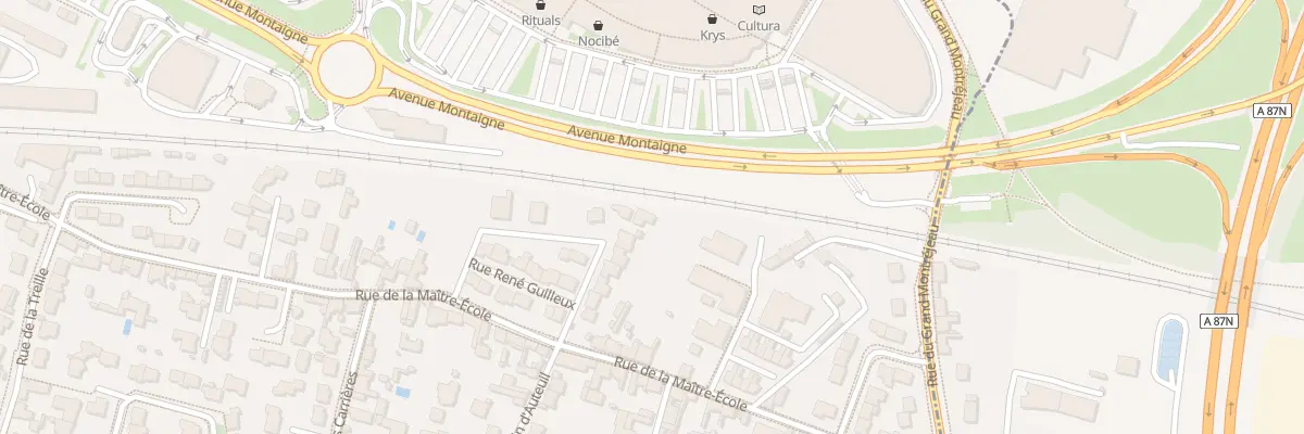 Plan du 21 Rue Verrier-Cachet à Angers