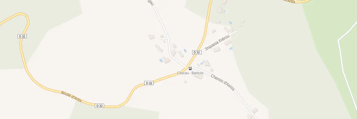 Plan du 5057 Lartigau à Cescau